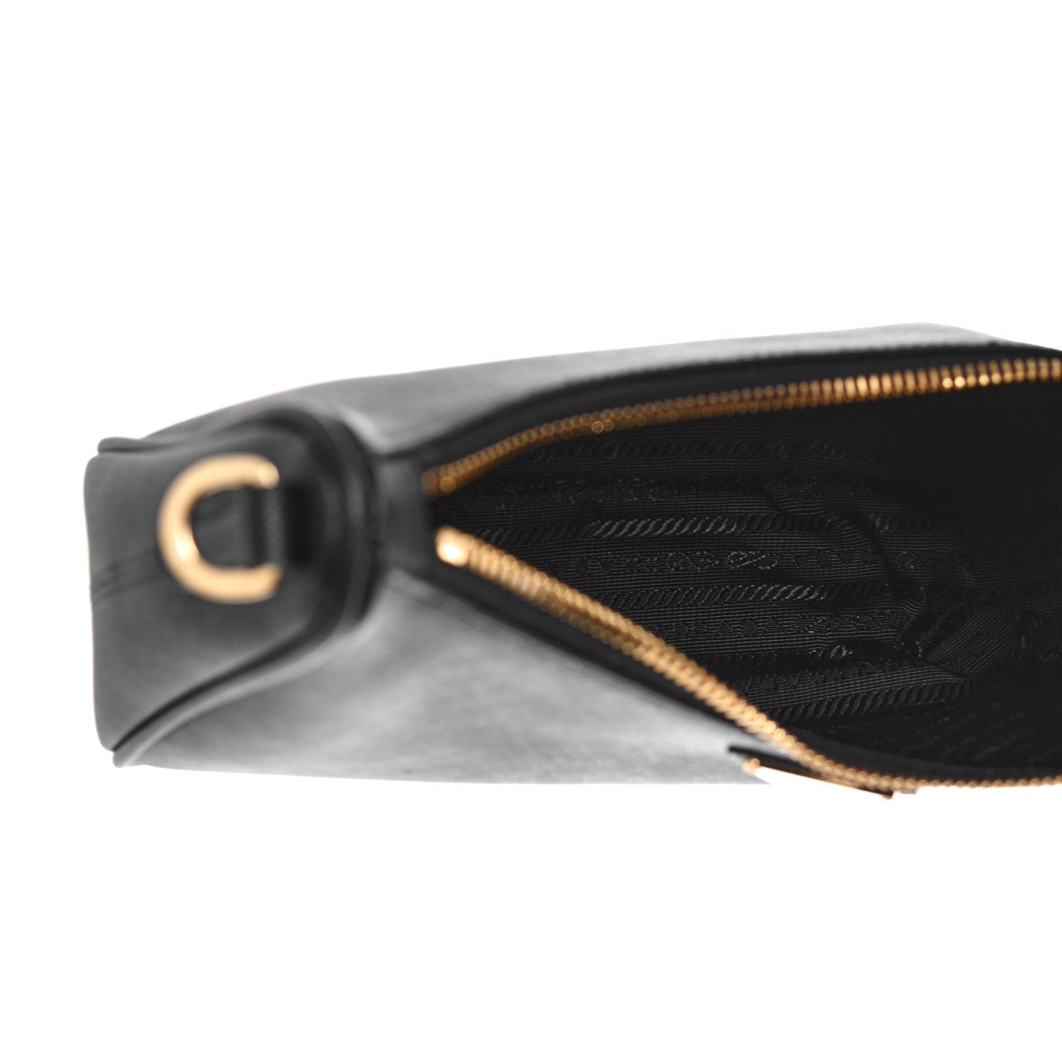 Prada Saffiano Lux Re-Edition 2005 Shoulder Bag Black 5 of 10