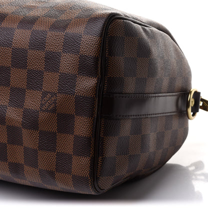 Louis Vuitton Damier Ebene Speedy Bandouliere 25 9 of 19