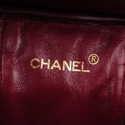 Chanel Lambskin Quilted Vanity Cosmetic Bag Black 6 of 7