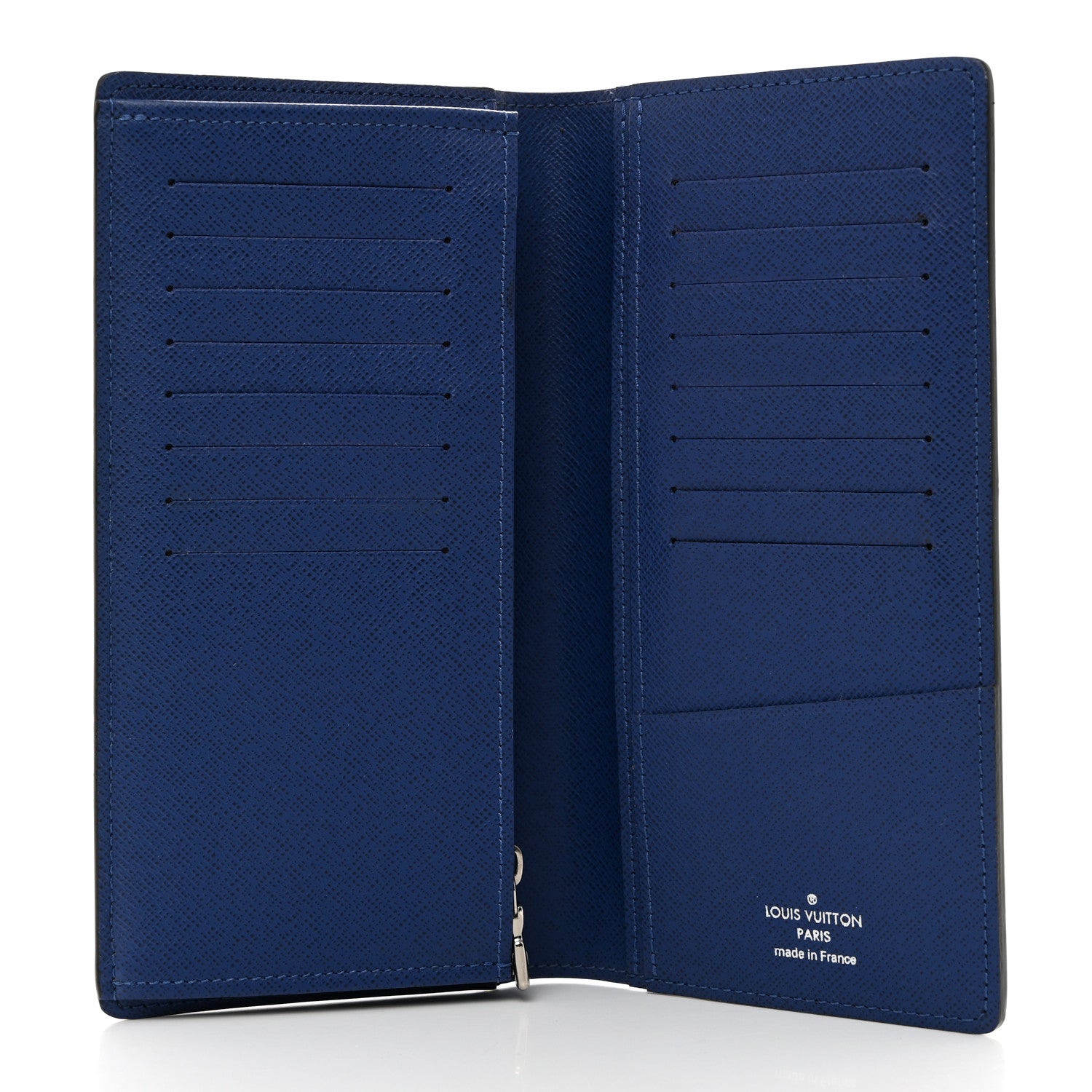 Louis Vuitton Taigarama Brazza Wallet NM Cobalt 5 of 6