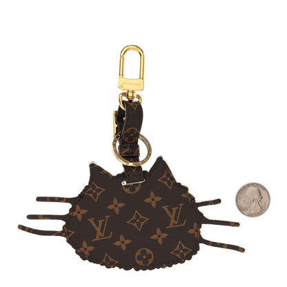 Louis Vuitton Epi Monogram Catogram Bag Charm Key Holder Gris 2 of 5