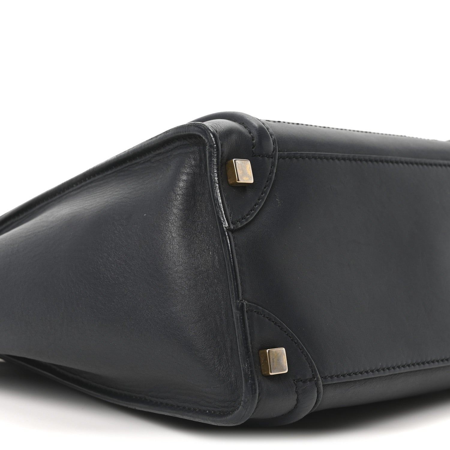 Celine Smooth Calfskin Micro Luggage Navy Blue 8 of 9