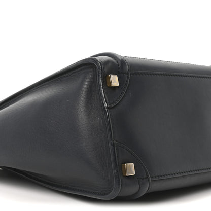 Celine Smooth Calfskin Micro Luggage Navy Blue 8 of 9