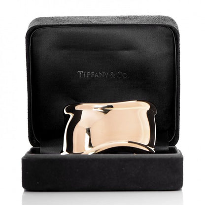 Tiffany 18K Yellow Gold Medium Right Wrist Bone Cuff Bracelet 5 of 5