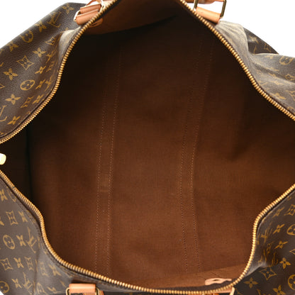 Louis Vuitton Monogram Keepall Bandouliere 55 5 of 10
