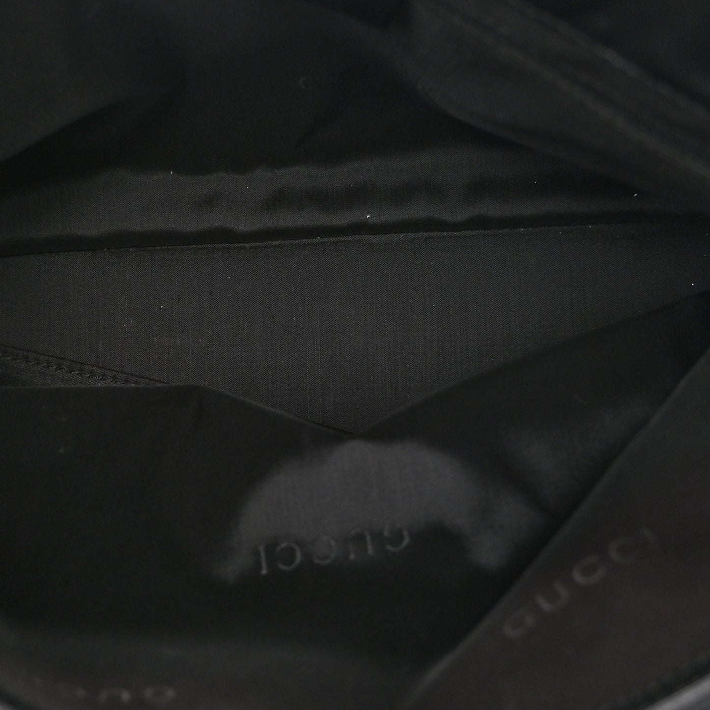 Nylon Bamboo Handle Bag Black
