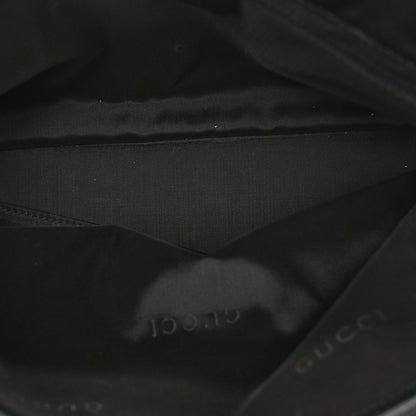 Gucci Nylon Bamboo Handle Bag Black 5 of 12