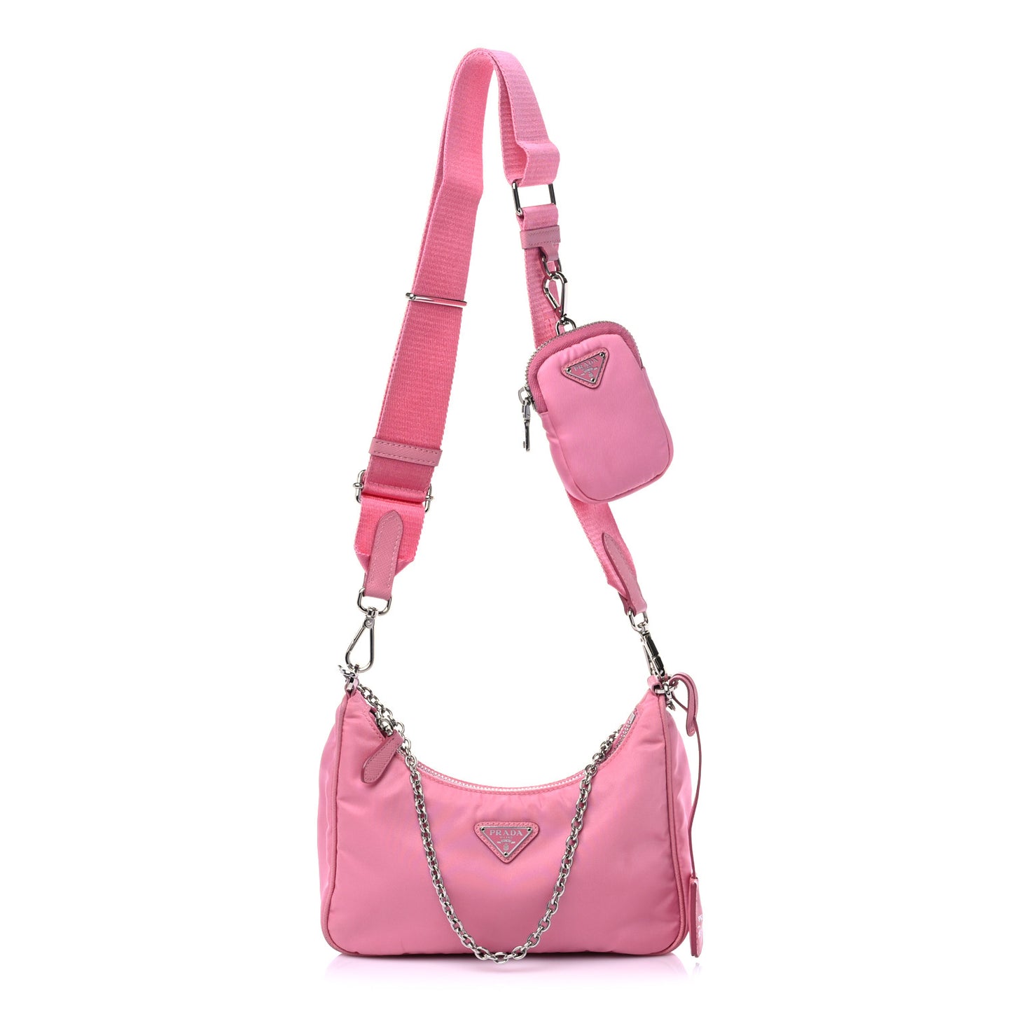 Nylon Re-Edition 2005 Shoulder Bag Begonia