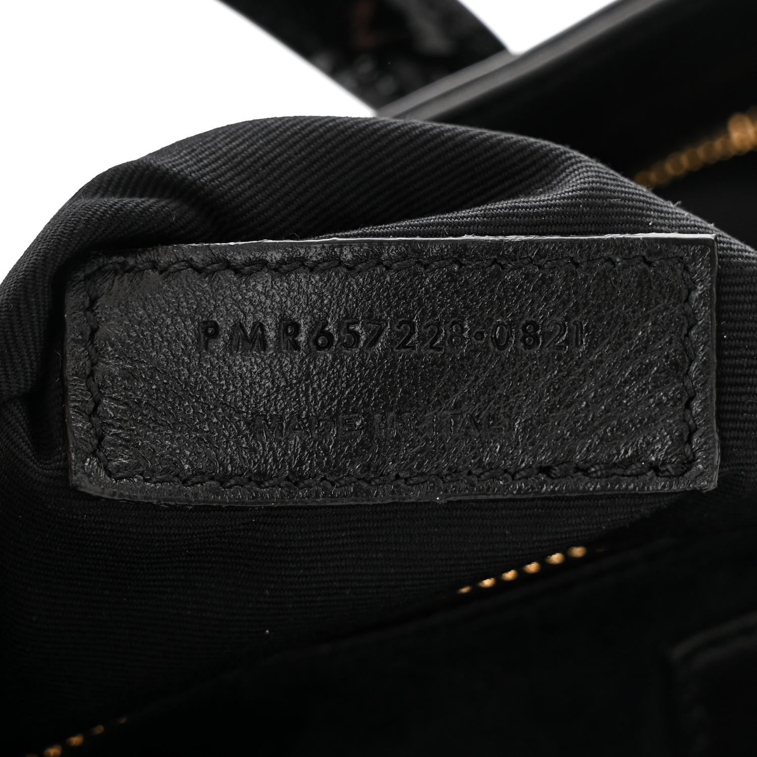 Saint Laurent Patent Le 5 A 7 Hobo Black 7 of 11
