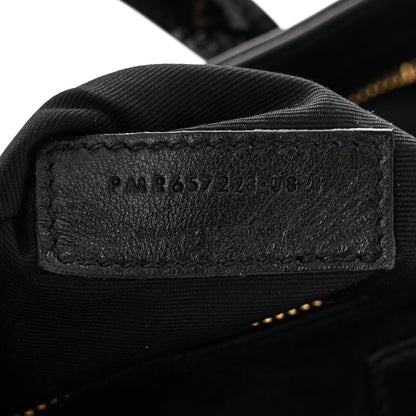 Saint Laurent Patent Le 5 A 7 Hobo Black 7 of 11