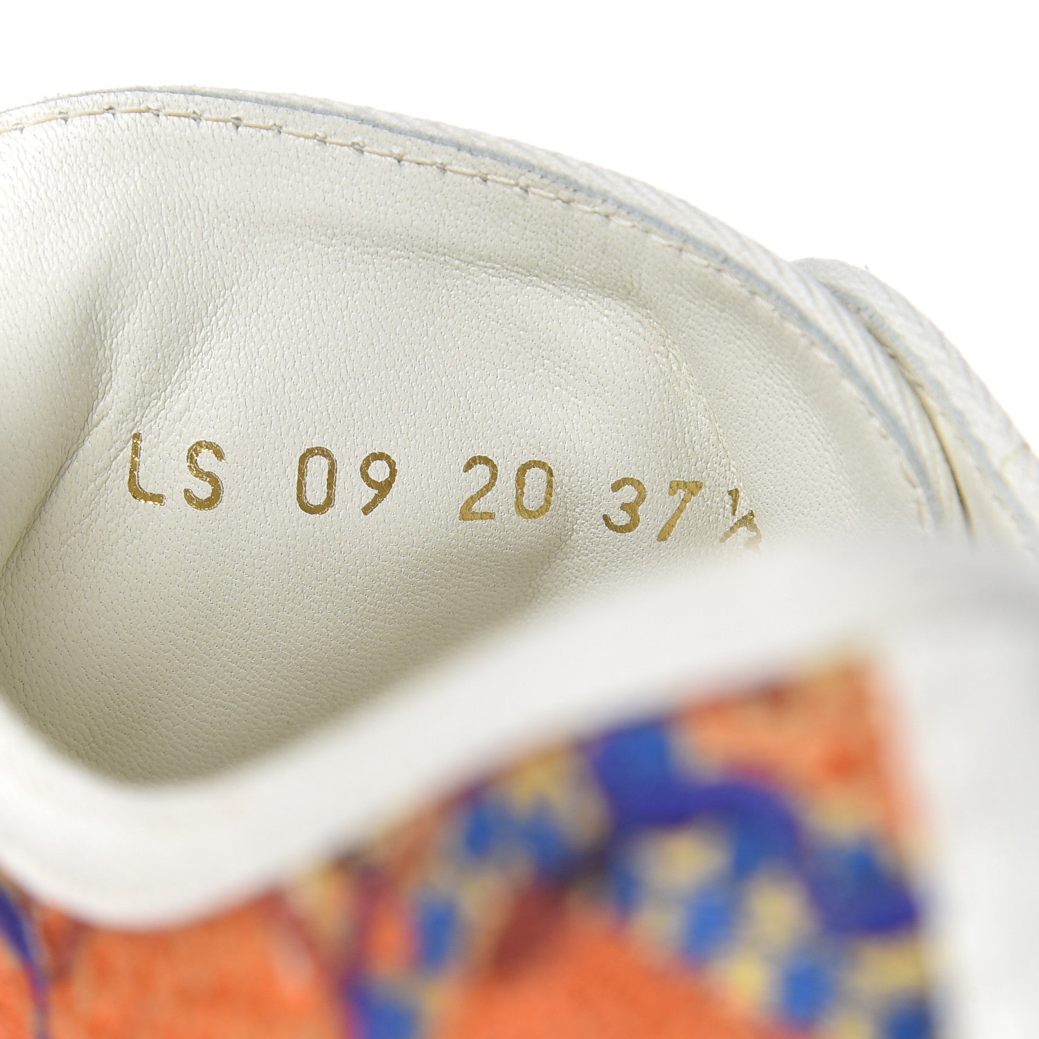 Christian Dior Canvas Embroidered Womens Walk'N'Dior Low Top Sneakers 37.5 Multicolor 8 of 8