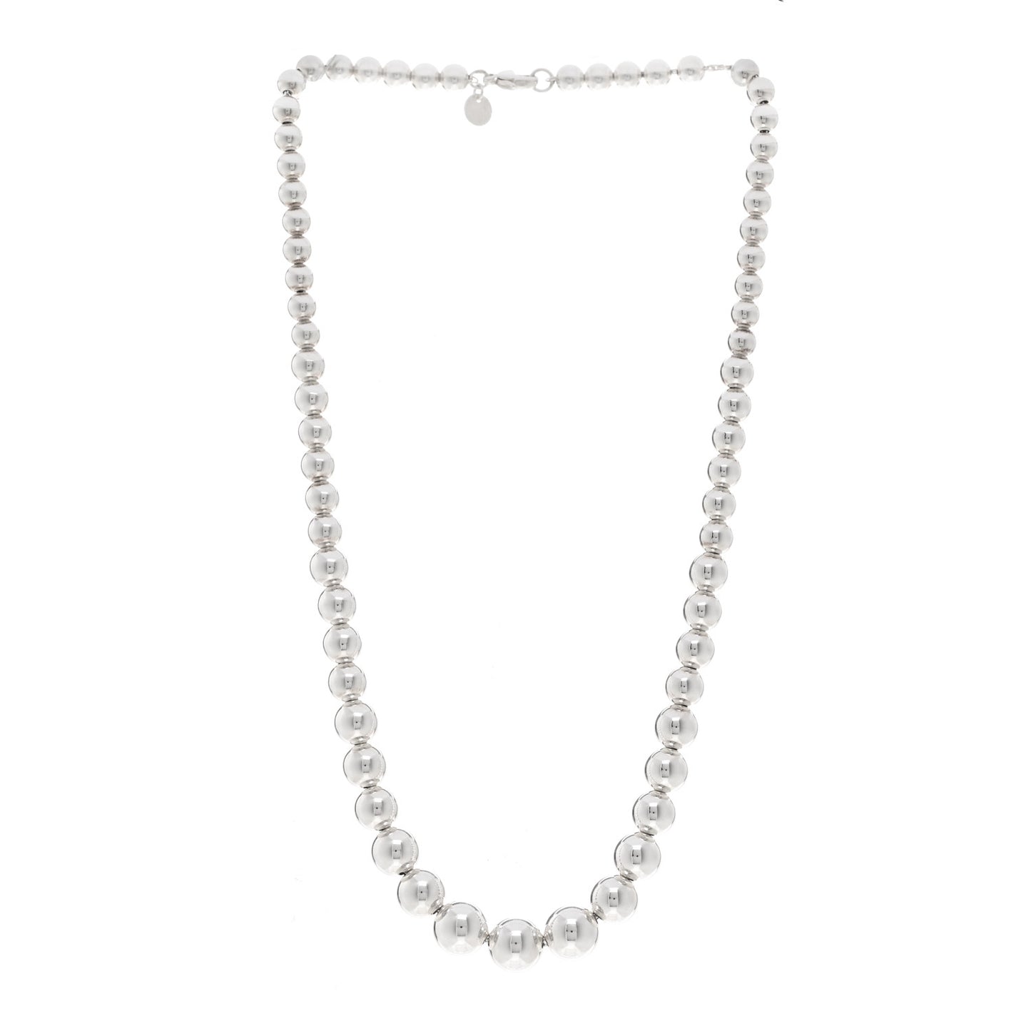 Sterling Silver HardWear Graduated Ball Necklace