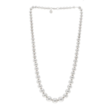 Tiffany Sterling Silver HardWear Graduated Ball Necklace 3 of 5