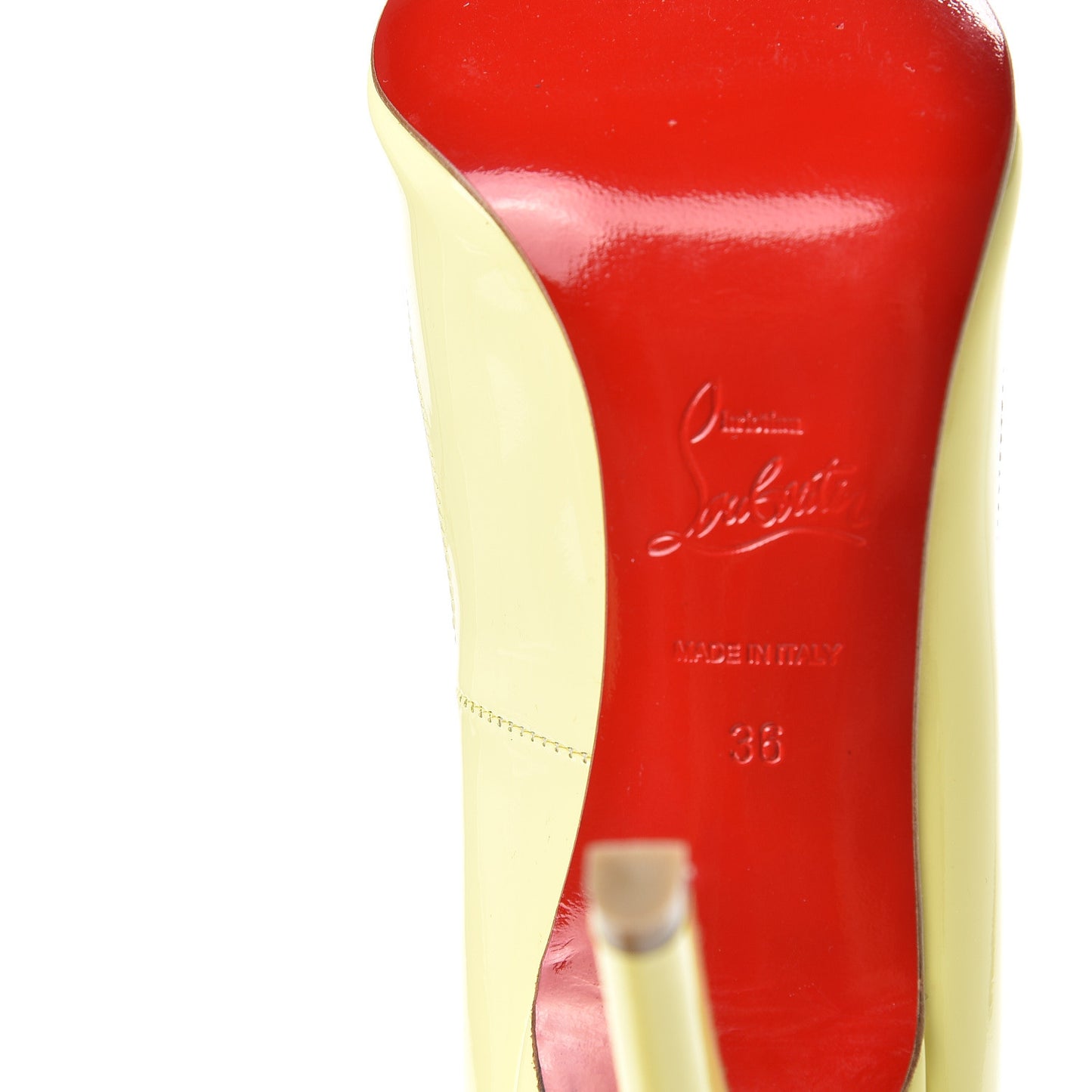 Patent Pigalle 100 Pumps 36 Yellow