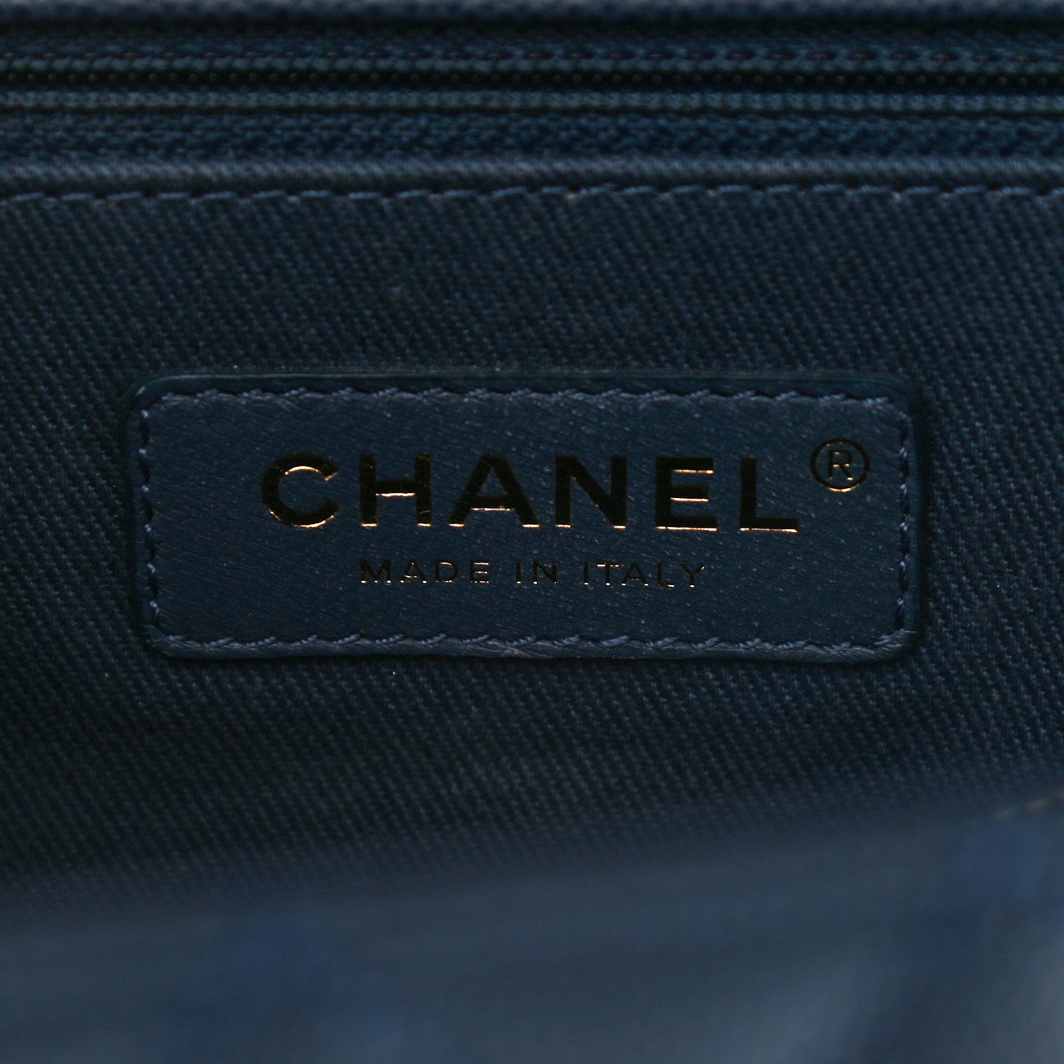Chanel Caviar Quilted Small Coco Handle Flap Blue 6 of 13