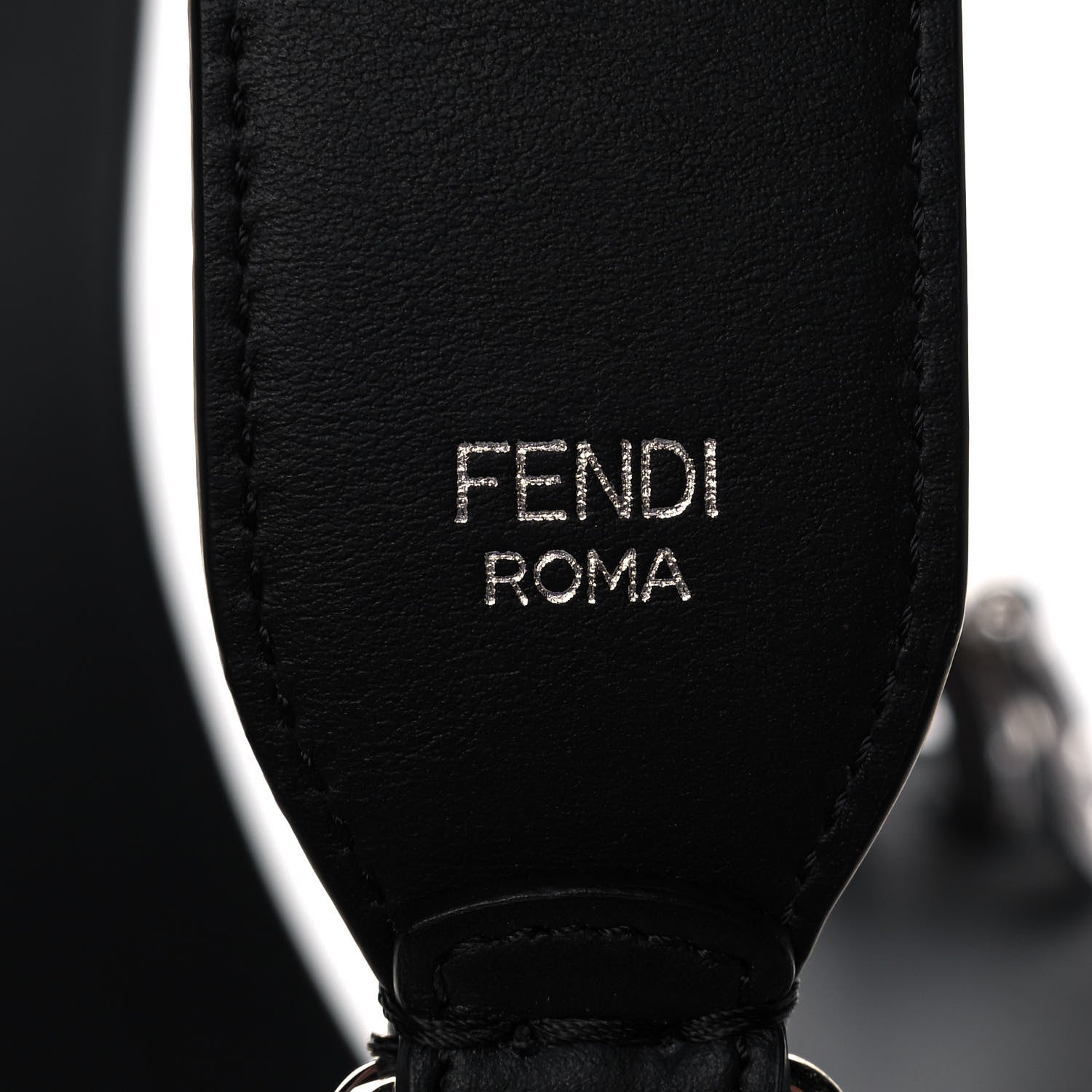 Fendi Vitello Century Opaco F is Fendi Kan I Shoulder Bag Black 10 of 13