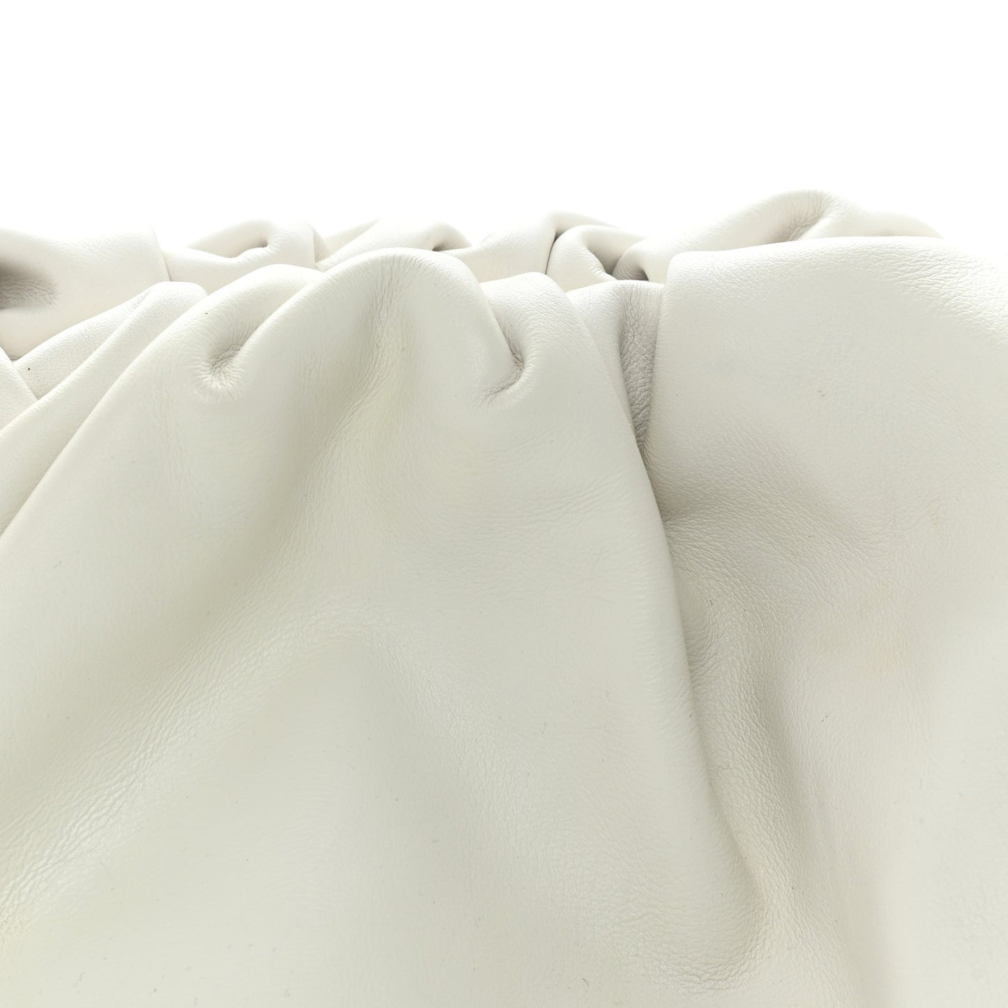 Smooth Butter Calf The Pouch Oversized Clutch Mist