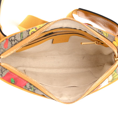 Gucci GG Supreme Monogram Flora Medium Ophidia Belt Bag Beige Multicolor Crop 5 of 11