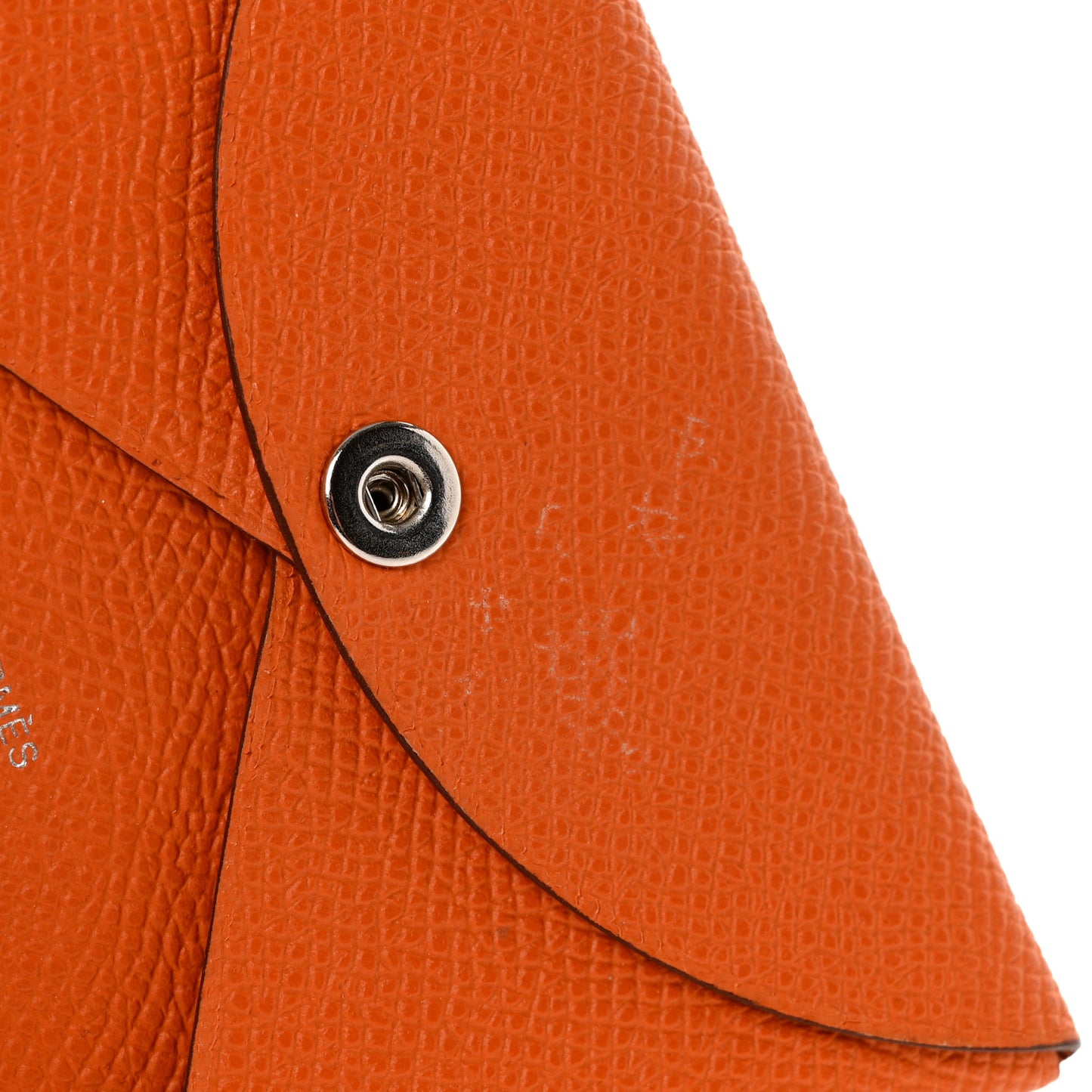 Epsom Calvi Duo Card Case Orange