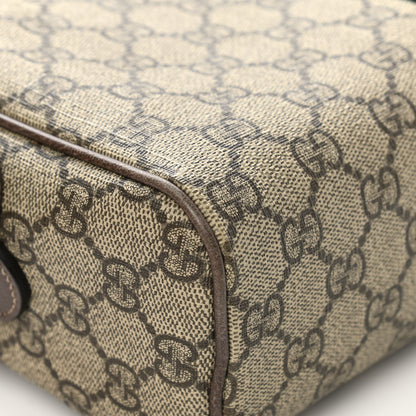 Gucci GG Supreme Monogram Web Small Ophidia Shoulder Bag Brown 12 of 18