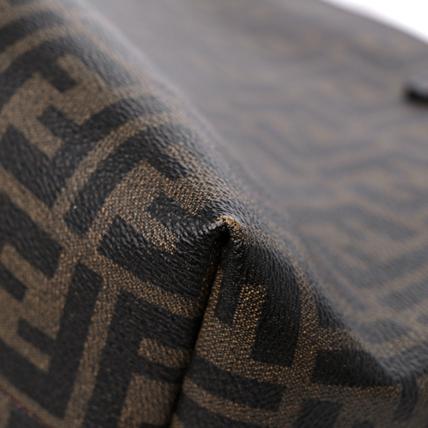 Zucca Spalmati Small Roll Tote Tobacco Moro