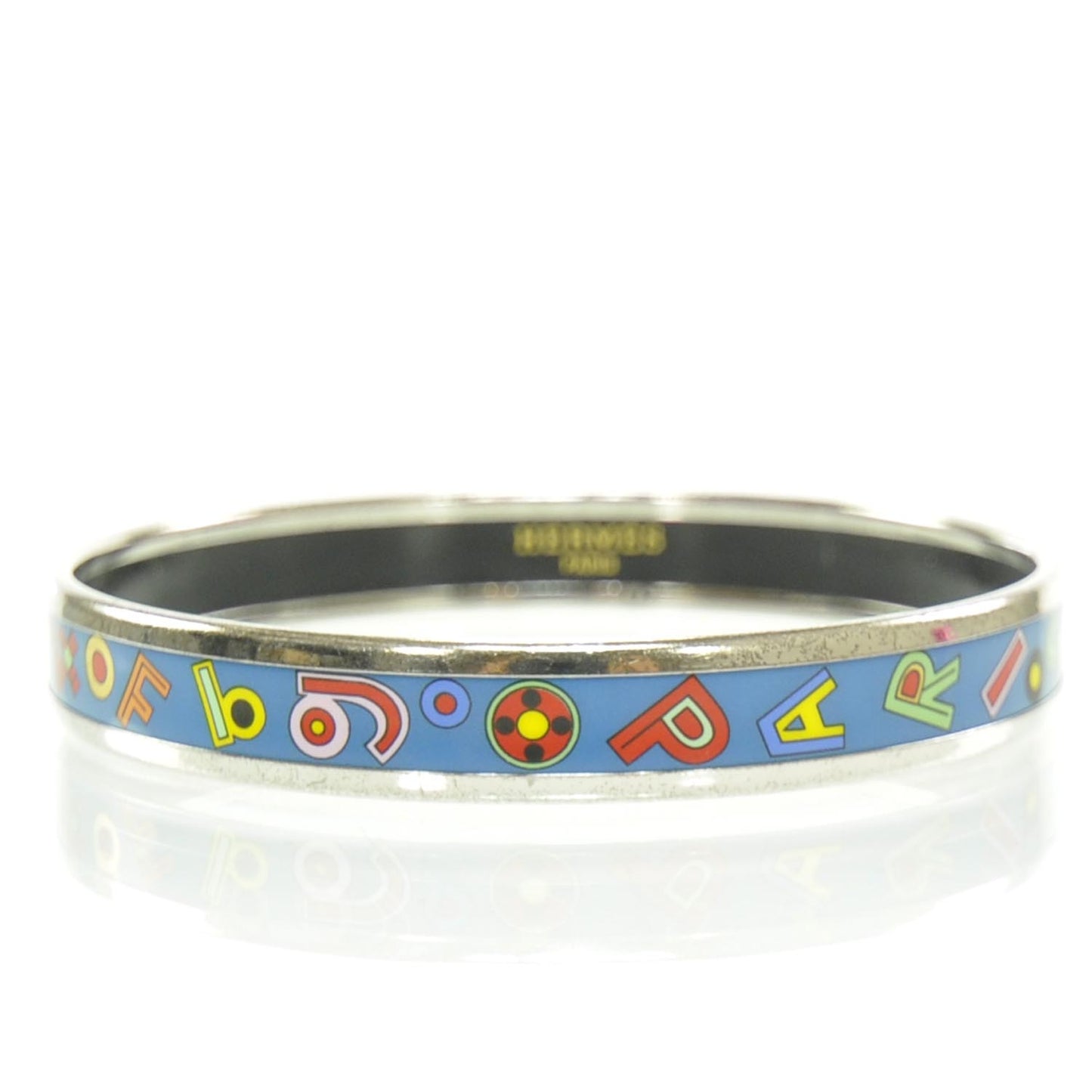 Enamel Narrow Tohu Bohu Bracelet Bleu