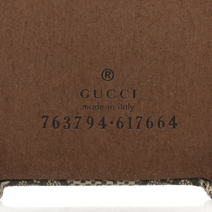 Gucci GG Supreme Monogram Ophidia iPhone 15 Pro Max Phone Case Beige Ebony 6 of 9