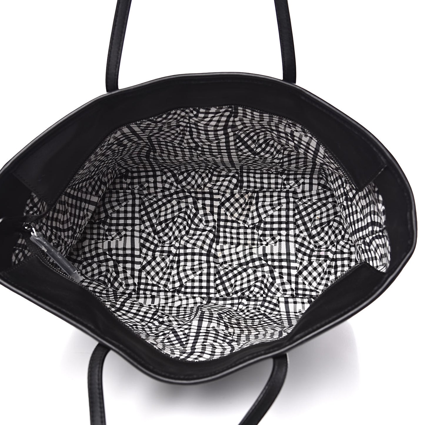 Visetos Medium Anya Zip Top Shopper Tote Black