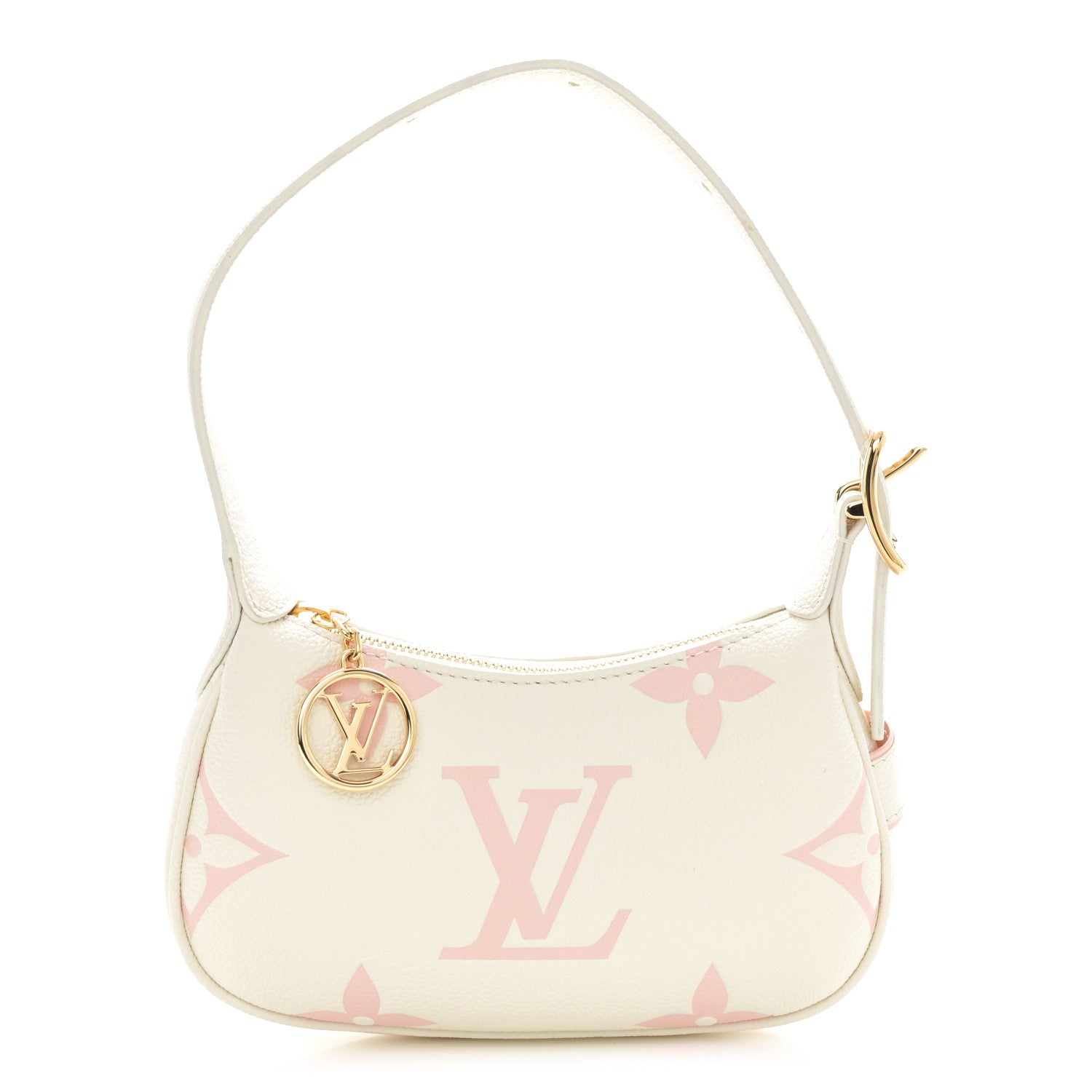Louis Vuitton Empreinte Monogram Bicolor Mini Moon Latte White Chamallow Pink 1 of 11