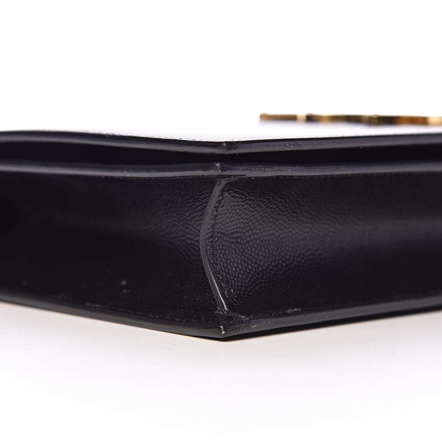 Grain De Poudre Classic Monogram Kate Clutch Black
