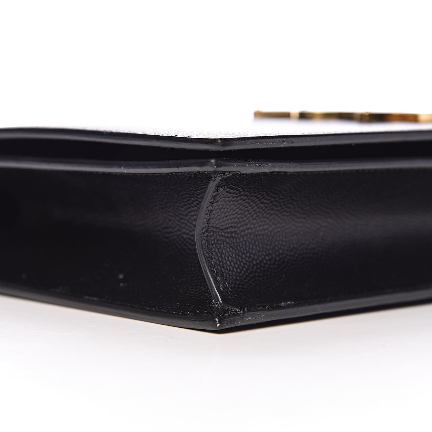 Saint Laurent Grain De Poudre Classic Monogram Kate Clutch Black 8 of 14