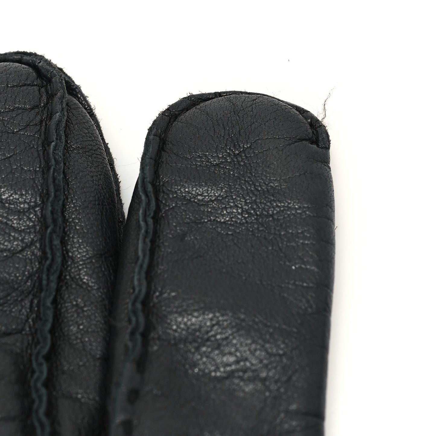 Lambskin Clous de Selle Gloves 7.5 Black