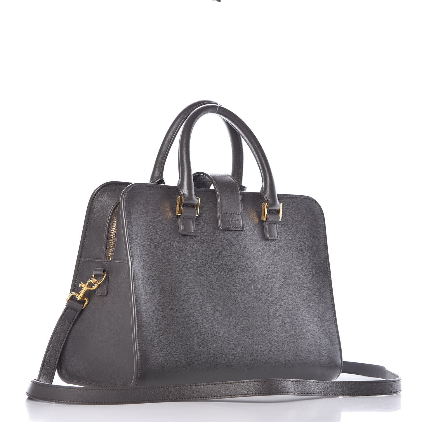 Calfskin Small Monogram Cabas Grey