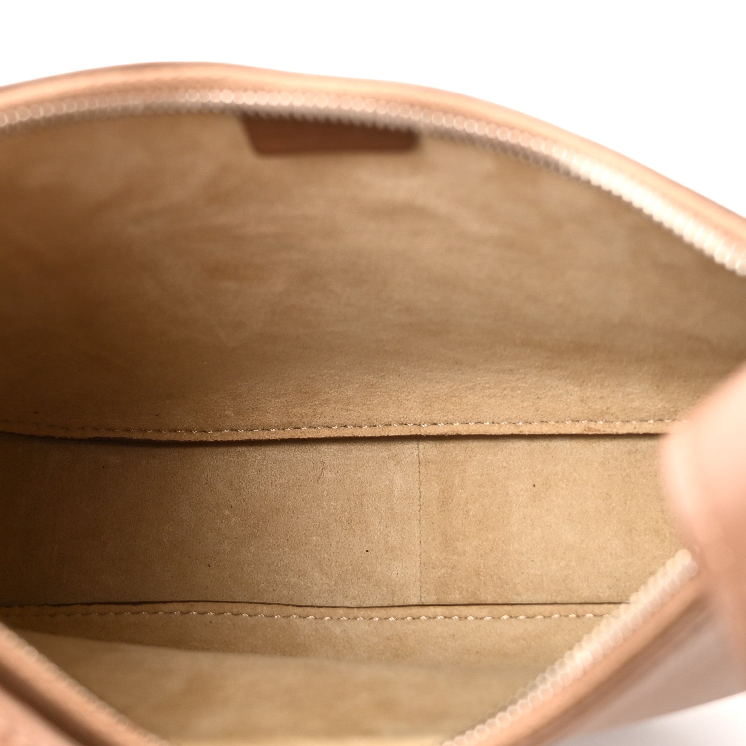 The Row Smooth Calfskin Half Moon Shoulder Bag Chestnut 5 of 9