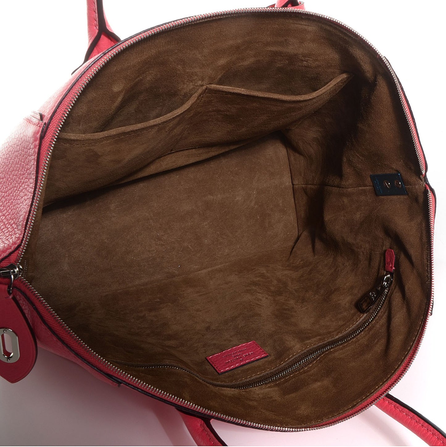 Cuir Taurillon Soft Lockit PM Rose Litchi