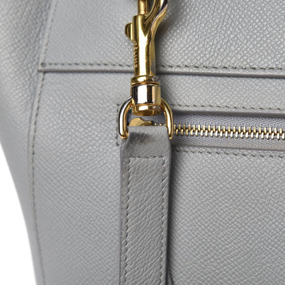 Celine Grained Calfskin Mini Belt Bag Cloud 14 of 15