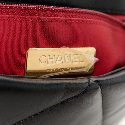 Chanel Lambskin Quilted Large Chanel 19 Flap Black 6 of 10
