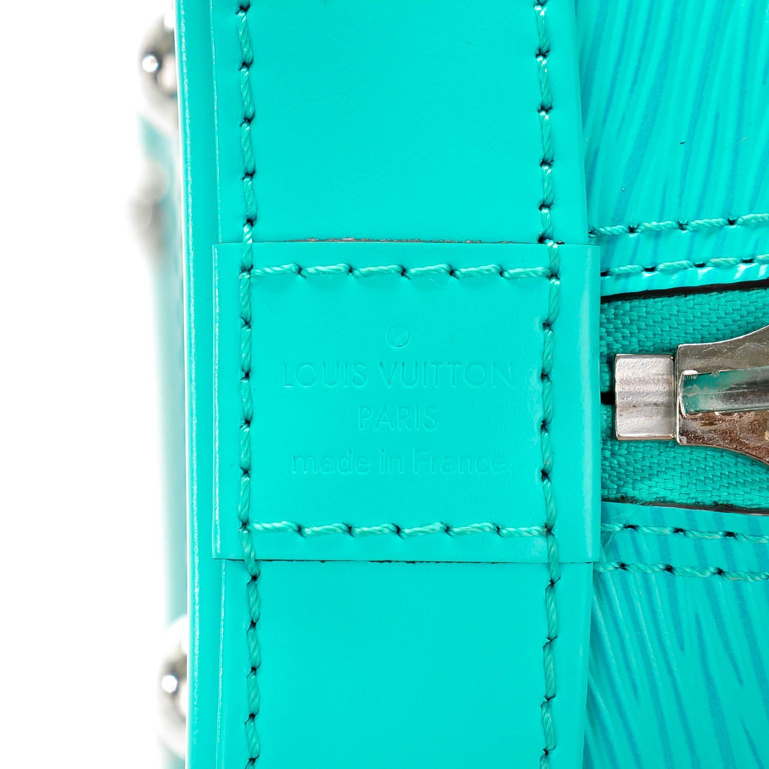 Louis Vuitton Epi Alma BB Turquoise 6 of 7