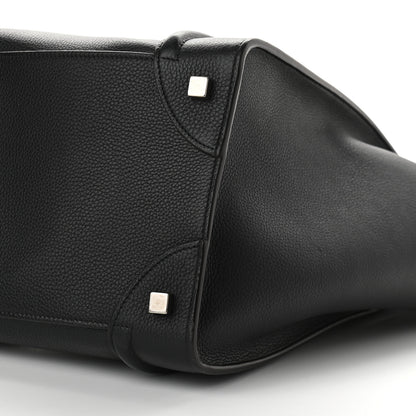Celine Drummed Calfskin Mini Luggage Black 9 of 9