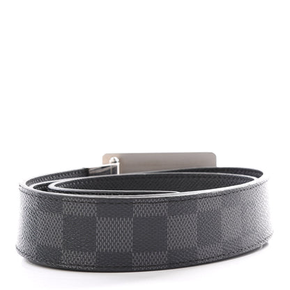 Louis Vuitton Damier Graphite 85mm LV Inventeur Reversible Belt 85 34 2 of 5