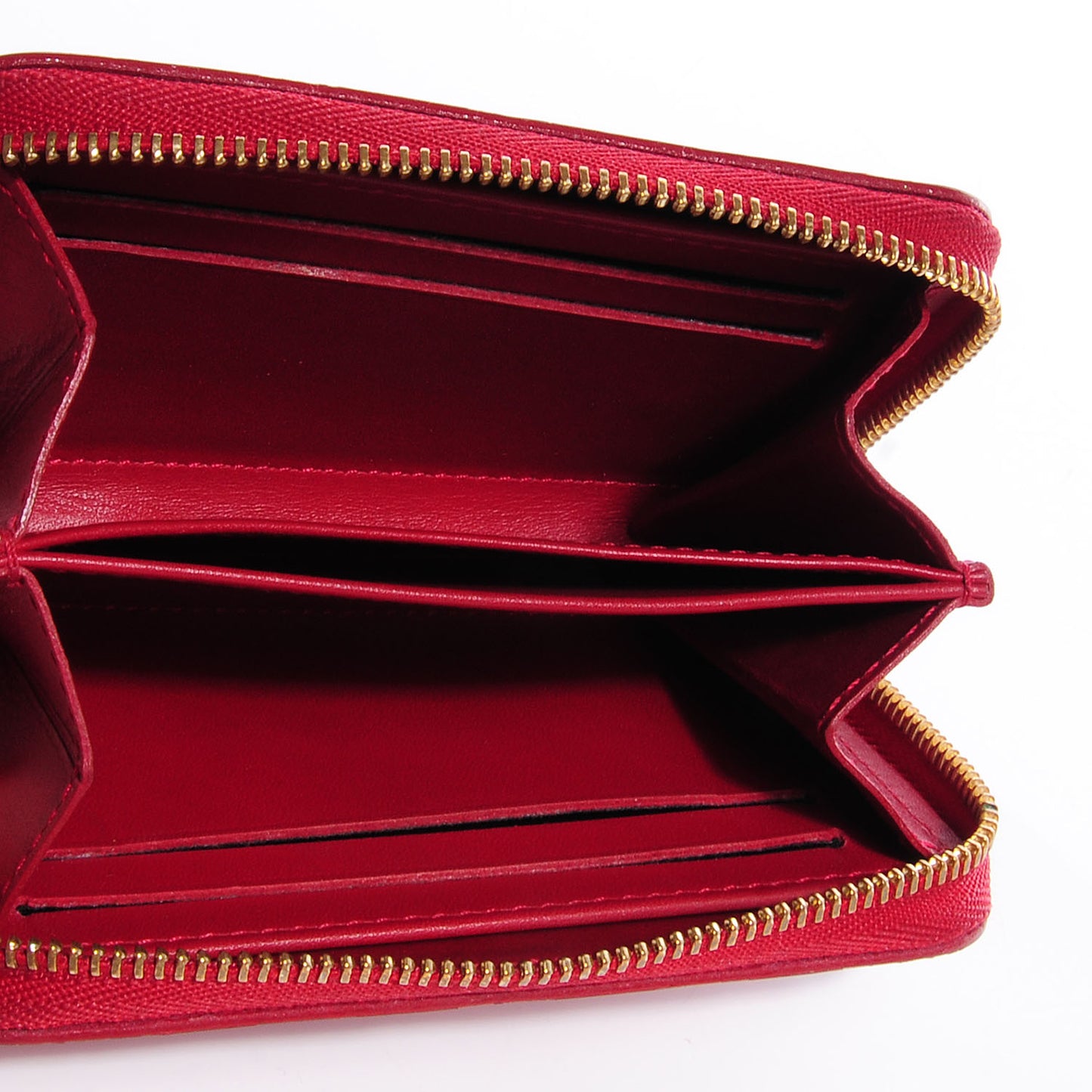 Vernis Rayures Zippy Coin Purse Pomme D'Amour