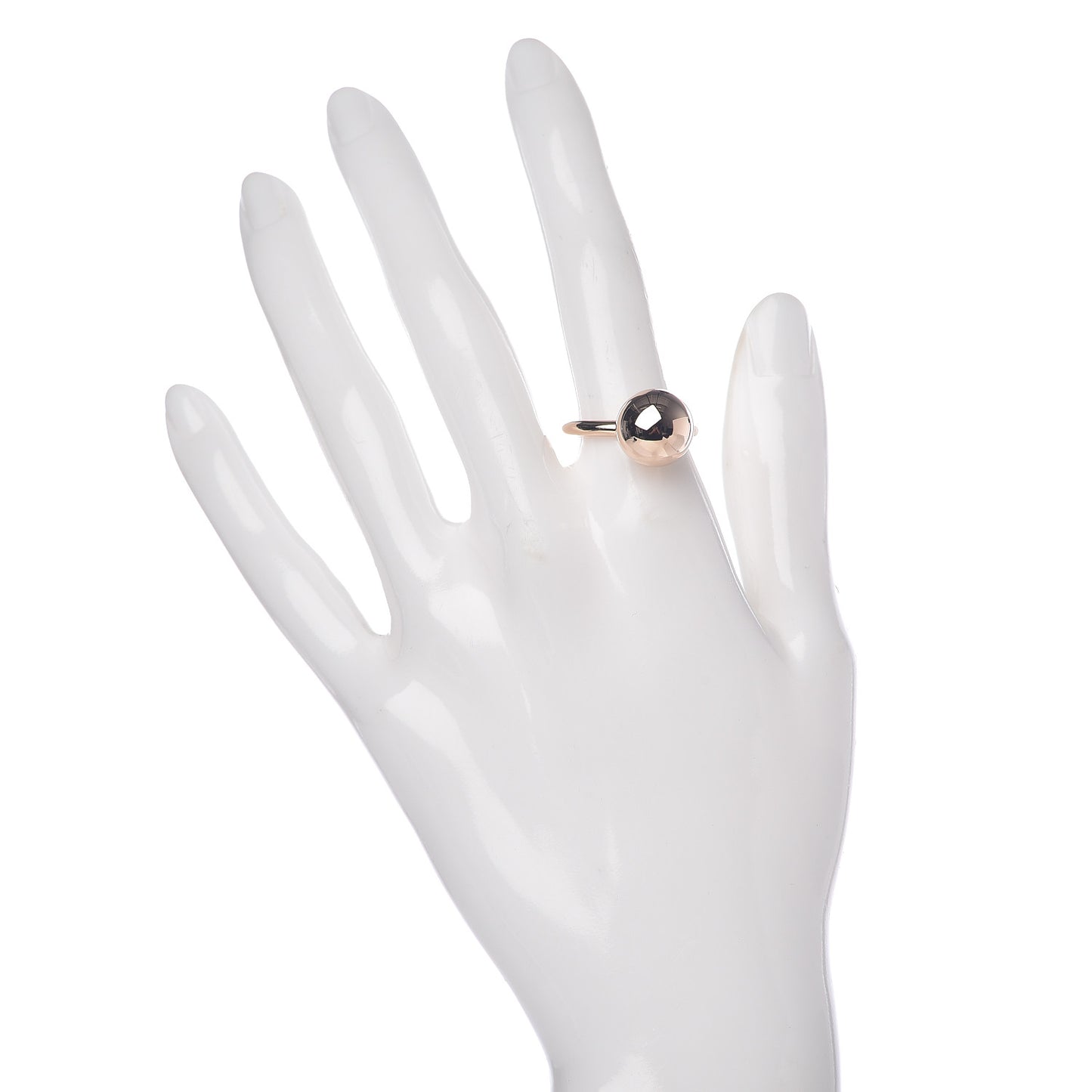 18K Rose Gold 12mm HardWear Ball Ring 54 7