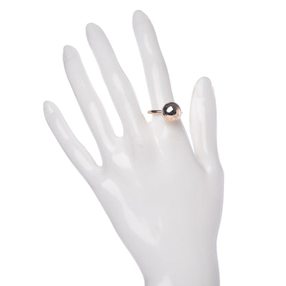Tiffany 18K Rose Gold 12mm HardWear Ball Ring 54 7 2 of 5