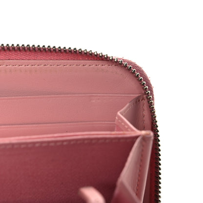 Fendi Vitello Century Hypnoteyes Zip Around Wallet Bubblegum 12 of 14