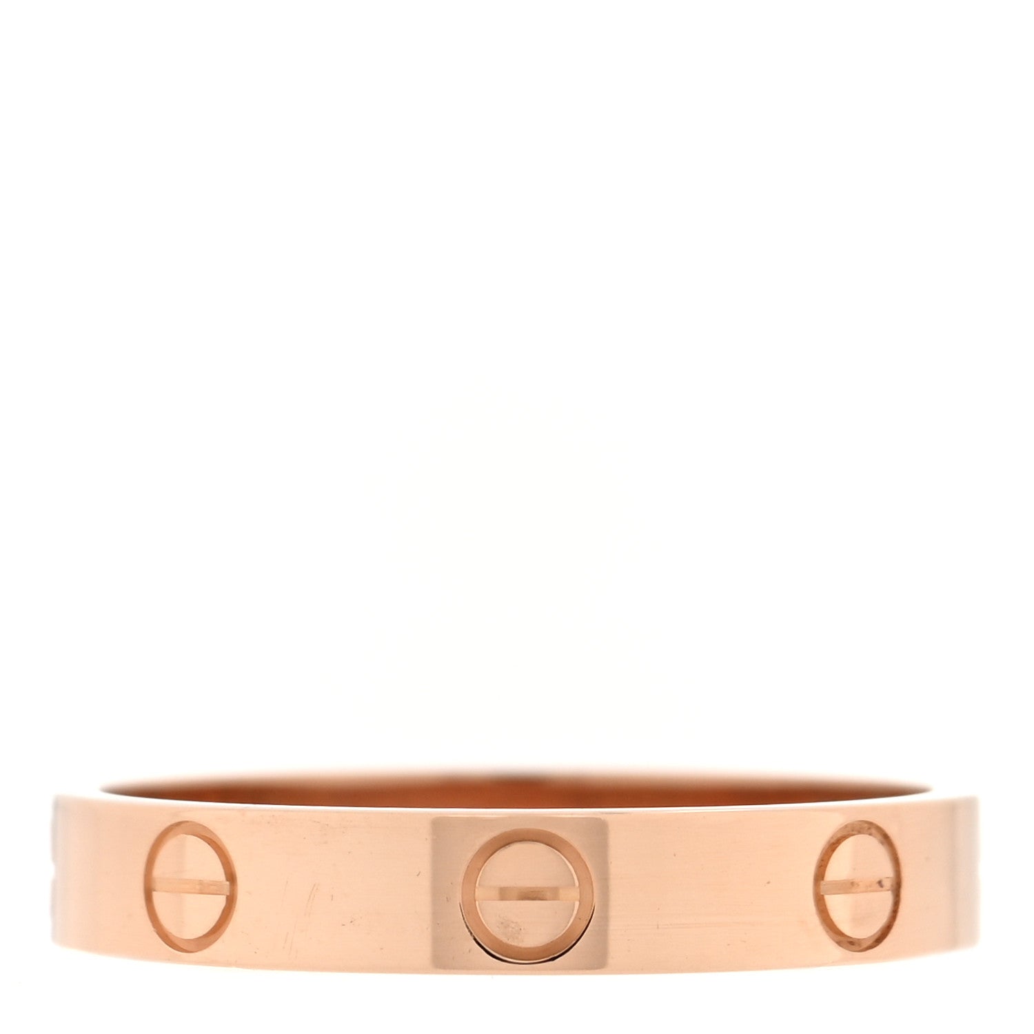 Cartier 18K Pink Gold 3.5mm LOVE Wedding Band Ring 59 8.75 1 of 4