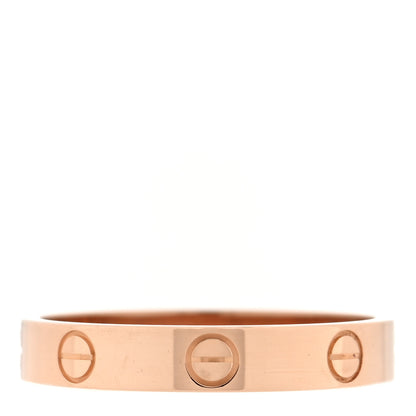 Cartier 18K Pink Gold 3.5mm LOVE Wedding Band Ring 59 8.75 1 of 4