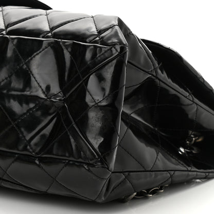 Chanel Vinyl Quilted XXL Reissue Flap Black 9 of 9