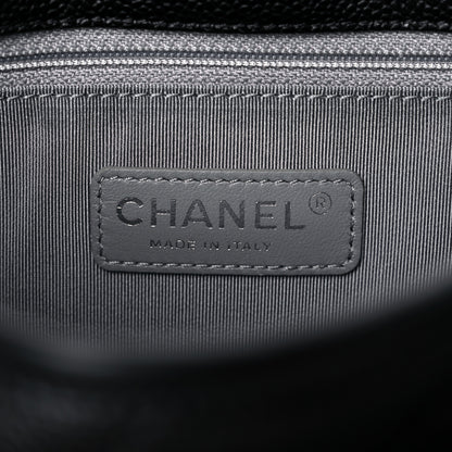 Chanel Caviar Quilted Large French Riviera Flap Black 6 of 12