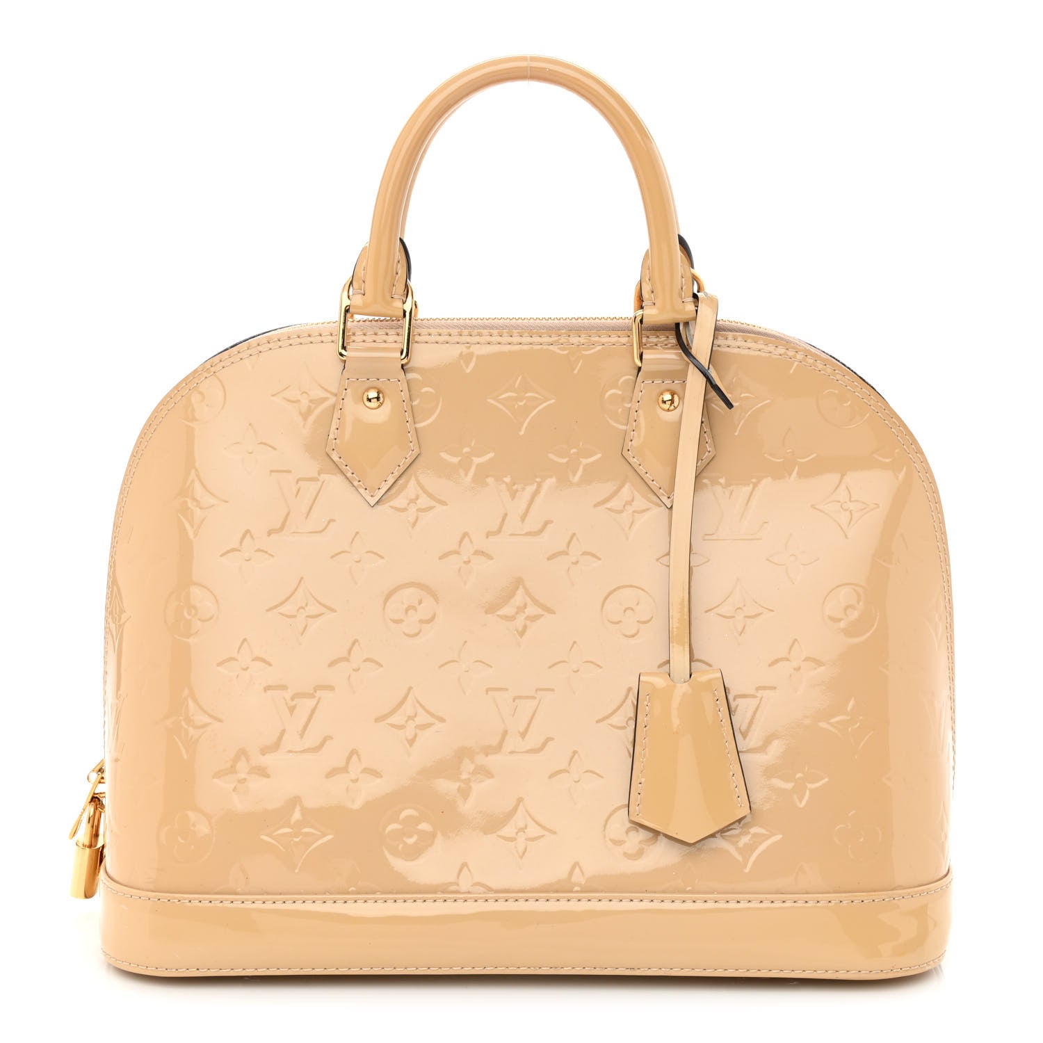 Louis Vuitton Vernis Alma MM Dune 1 of 11