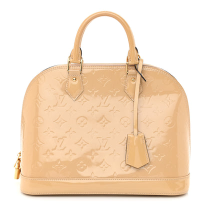Louis Vuitton Vernis Alma MM Dune 1 of 11